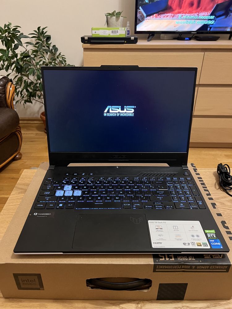 Laptop gaming ASUS TUF Dash F15