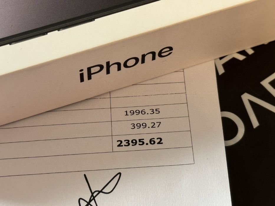 КАТО НОВ 256GB iPhone 16 Pro Vivacom Гаранция 2026г. Black