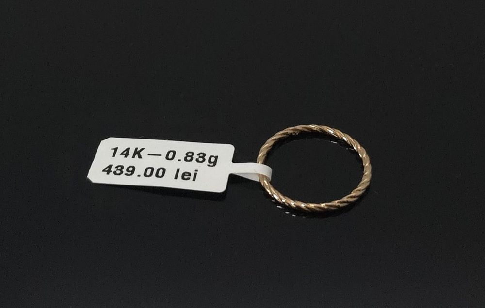 Inel aur 14k 0.83gr