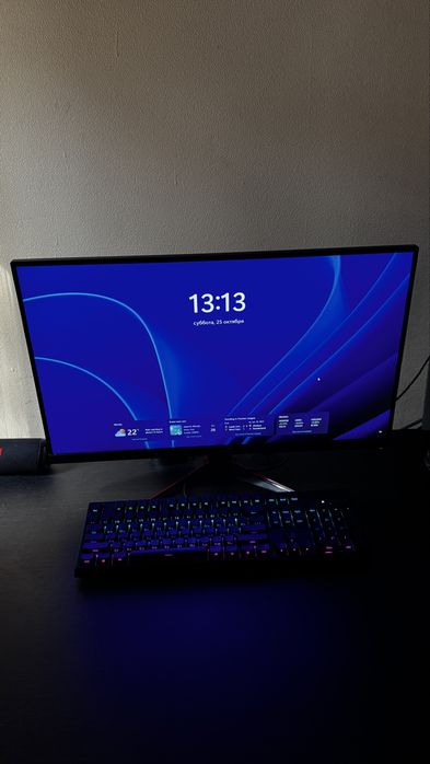 Игровой / рабочий ПК + монитор и клавиатура