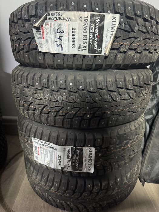 Шины шипы зимнии новые 195/60 R16 покрышка резина донгелек колеса