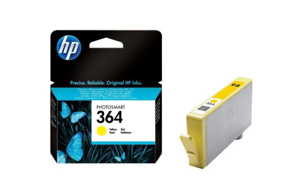 Тонер 364-CB320EE за принтер HP Жълта Оригинална