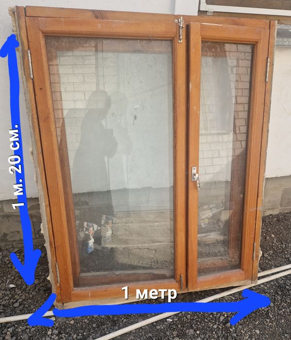 Ағаш терезе сатылады