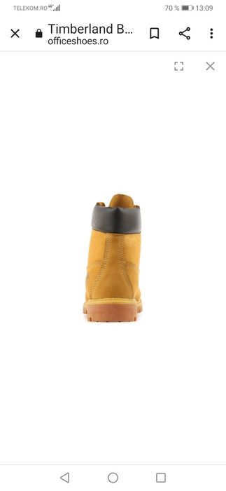 Vând bocanci Timberland