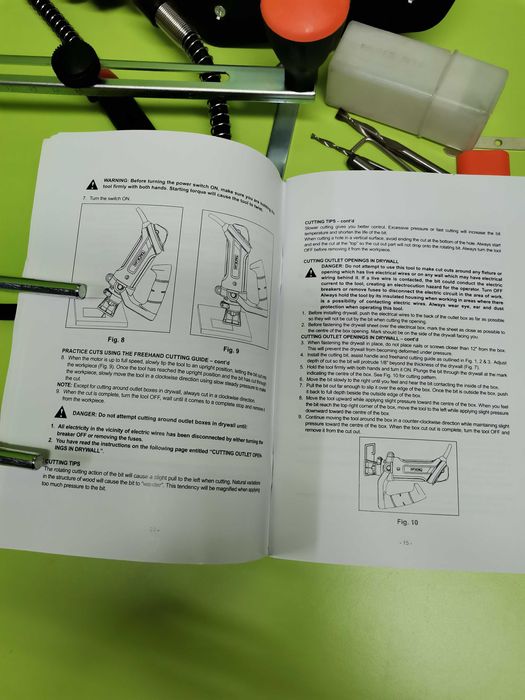 Freza profesionala Dremel și polizor biax. Mașina de frezat