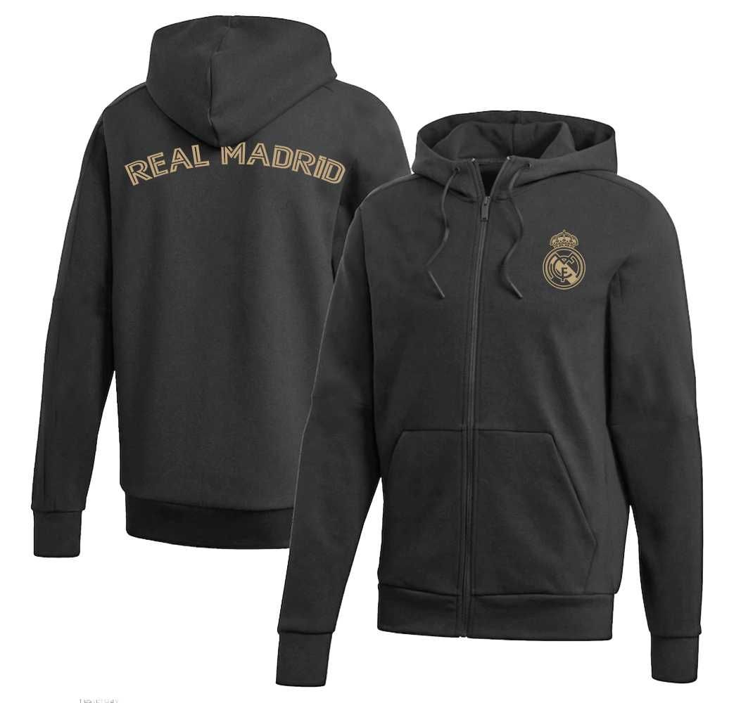 Суичър с цип / ZIP Hoodie REAL MADRID / РЕАЛ МАДРИД. Или с ТВОЯ идея!