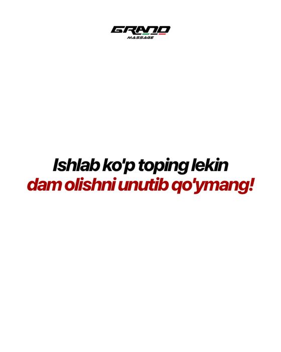 Birinchi qo’l massajni kreslo