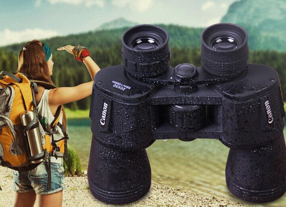 Новый бинокль Canon 20×50. Охотничий бинокль + чехол. Дурбiн