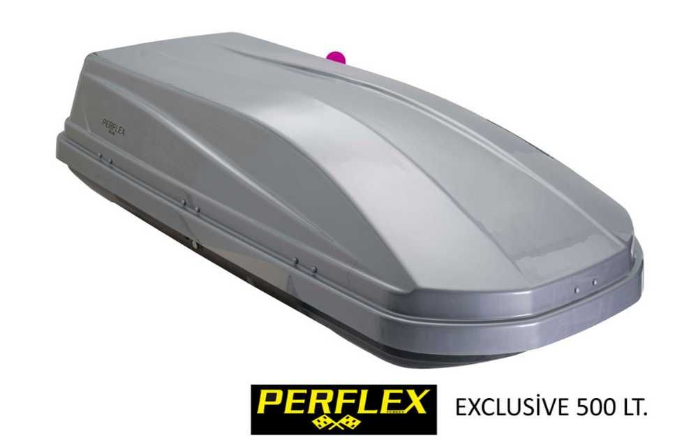 Автобокс PERFLEX EXCLUSIVE 500l Кутия Багажник за Автомобил
