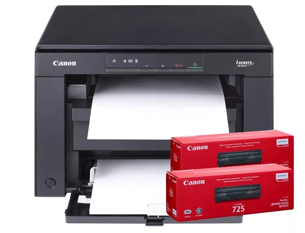 Принтер МФУ Canon MF3010 перечисление есть