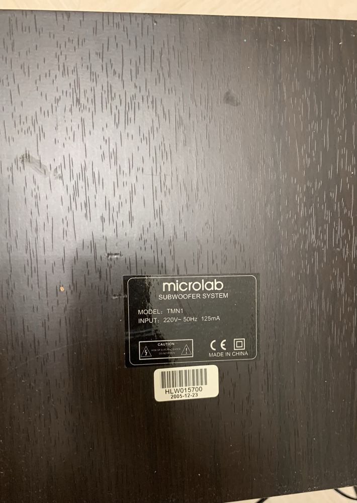 Сабвуфер для компьютера Microlab