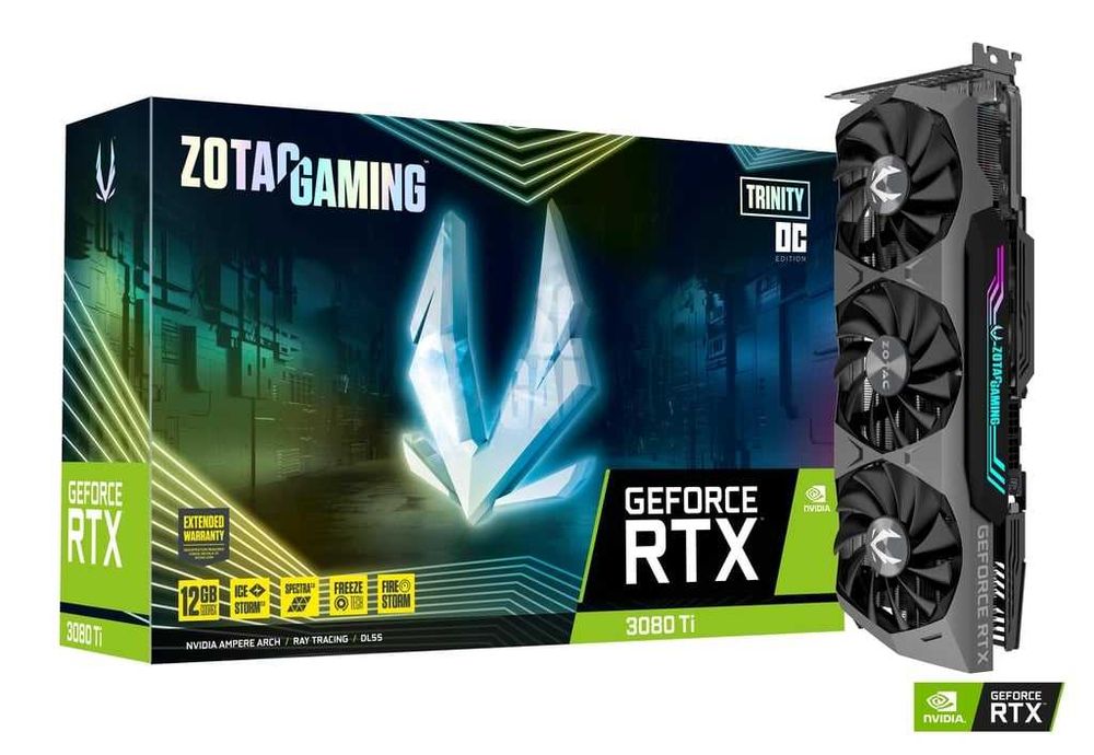 Видео карта ZOTAC GAMING GeForce RTX 3080 Ti Trinity OC 12GB