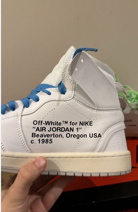 Jordan 1 off white