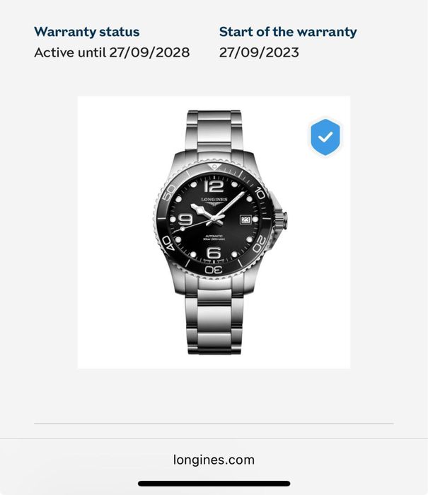 Vand ceas Longines Hydroconquest 39mm