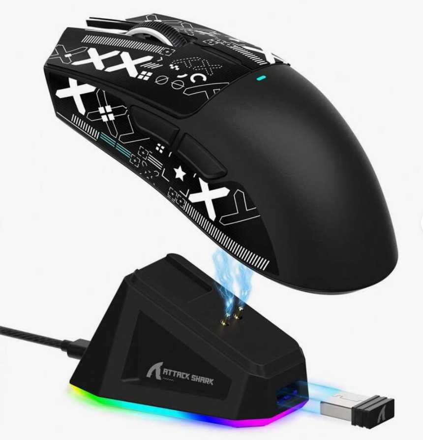Attack Shark X11 с charging station