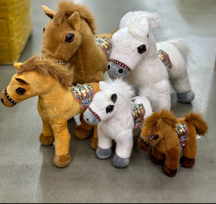 Мягкая игрушка Лошадь жеребенок год игрушка лошадка детей взрослых уют