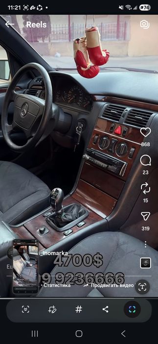 Mercedes w210 sotuda baki kotta qilingan