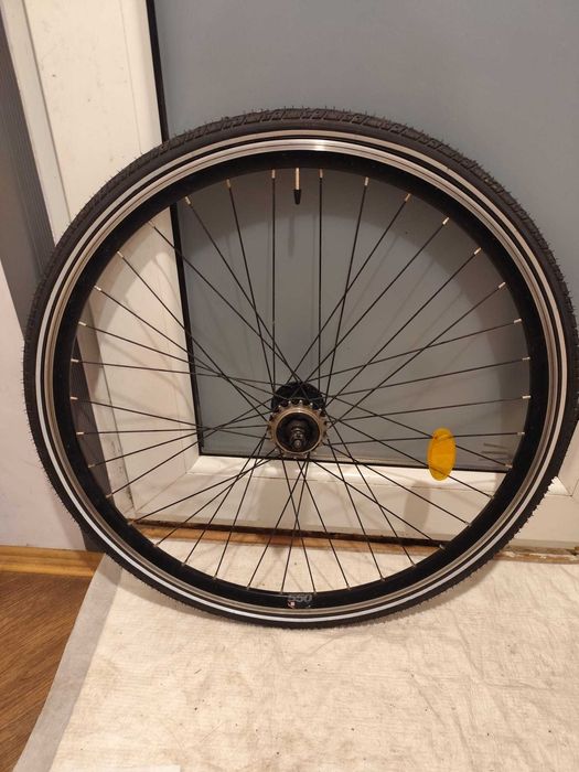 Roată fixie/single speed butuc flip Ffop 28x700 cauciuc nou Kenda 35C