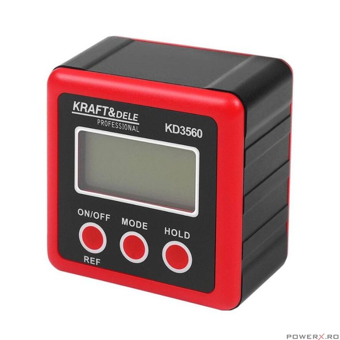 Inclinometru, raportor digital pentru măsurarea unghiurilor și a