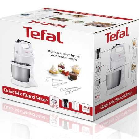 Mixer cu bol Tefal sau cu Tocator OptiChef 2 in 1, 500 ml,, Noi