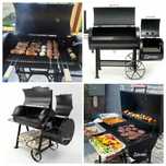 BBQ коптильня мангал смокер гриль шашлычницу барбекю очаг казан