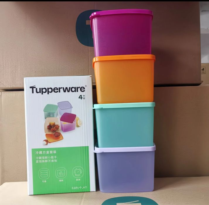 Таппер набор из 4х предметов! На подарокОсталось 3 набора!