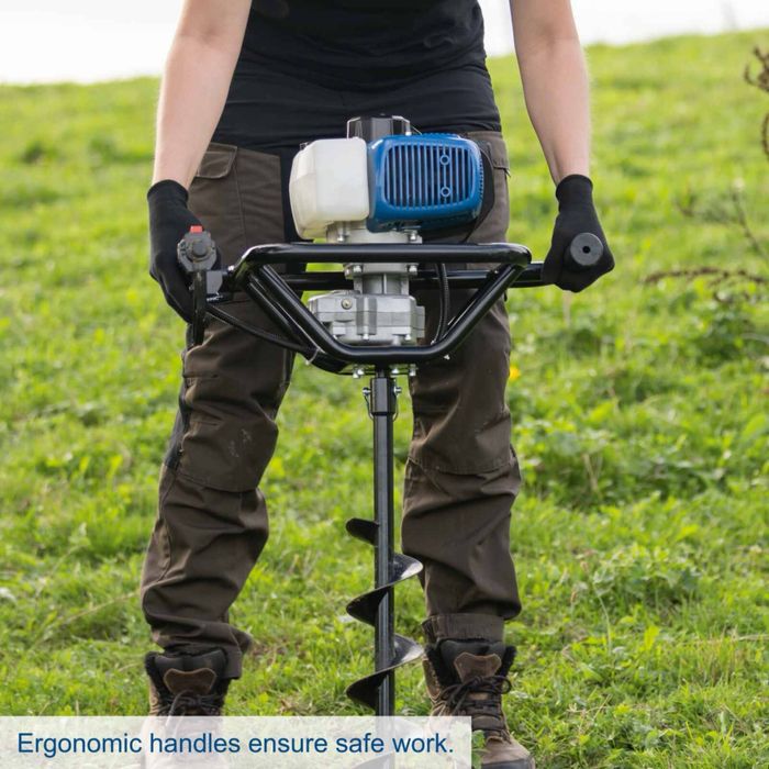 Моторен свредел за дупки в земята Scheppach EB2000