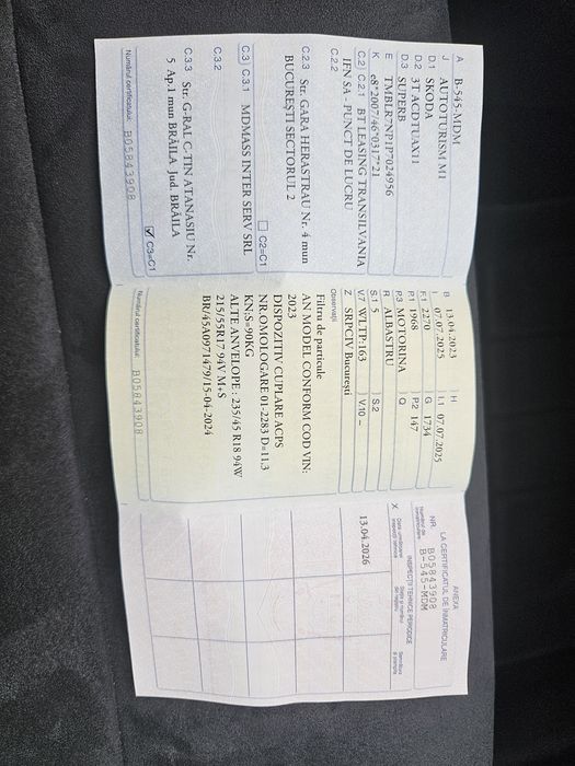 Skoda Superb Scout 4X4 200cp diesel