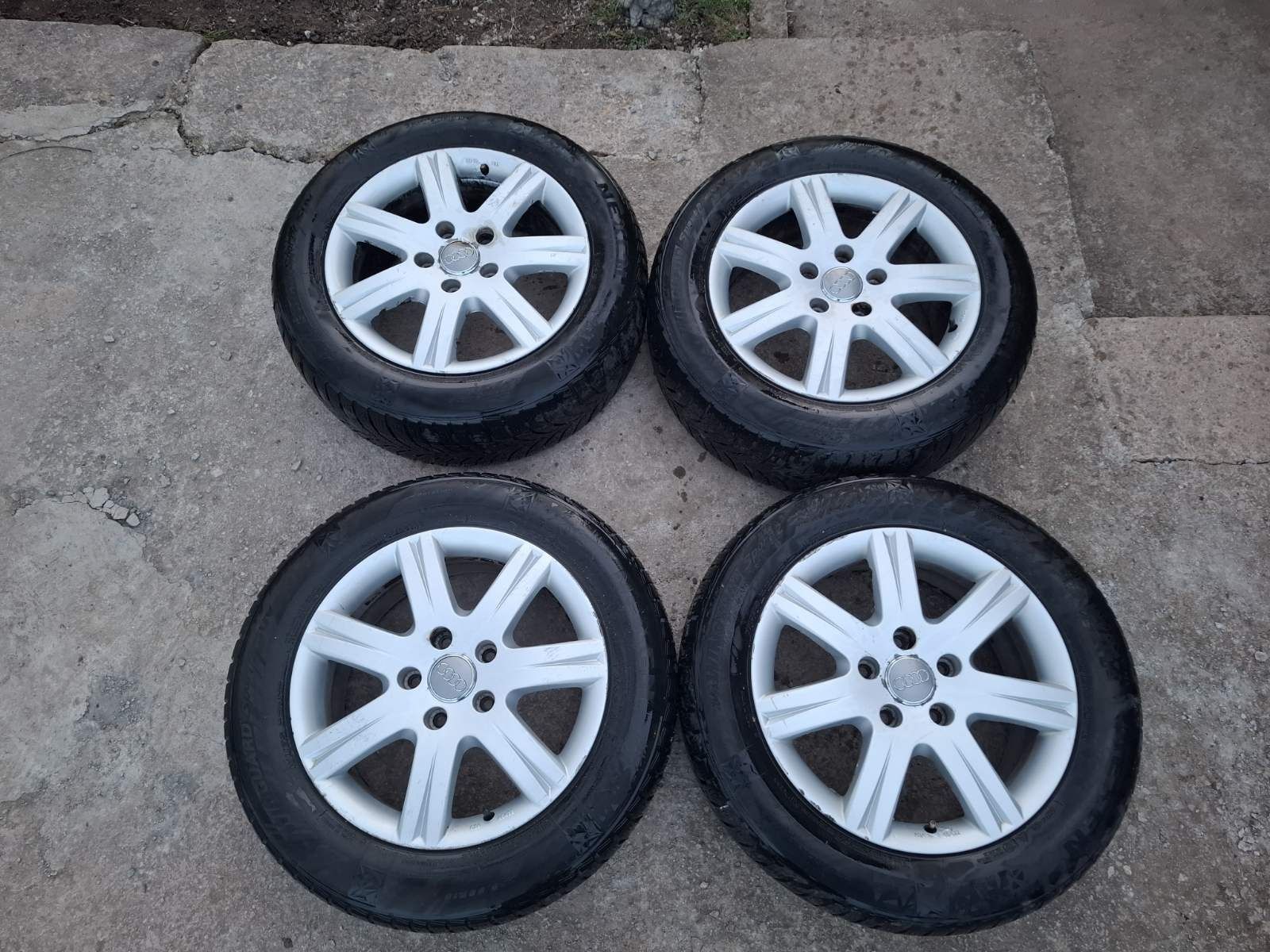 18"Audi джанти+гуми 5х130 Оригинални