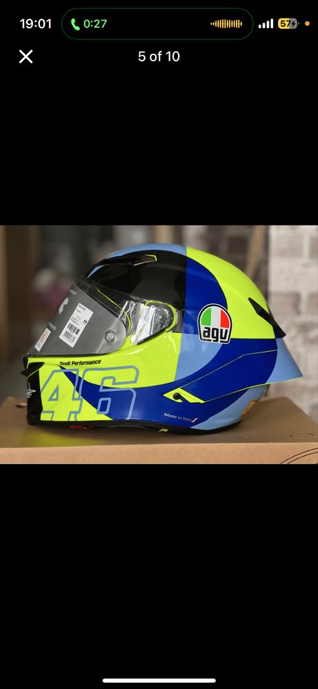 AGV Pista GP RR Soleluna 2022