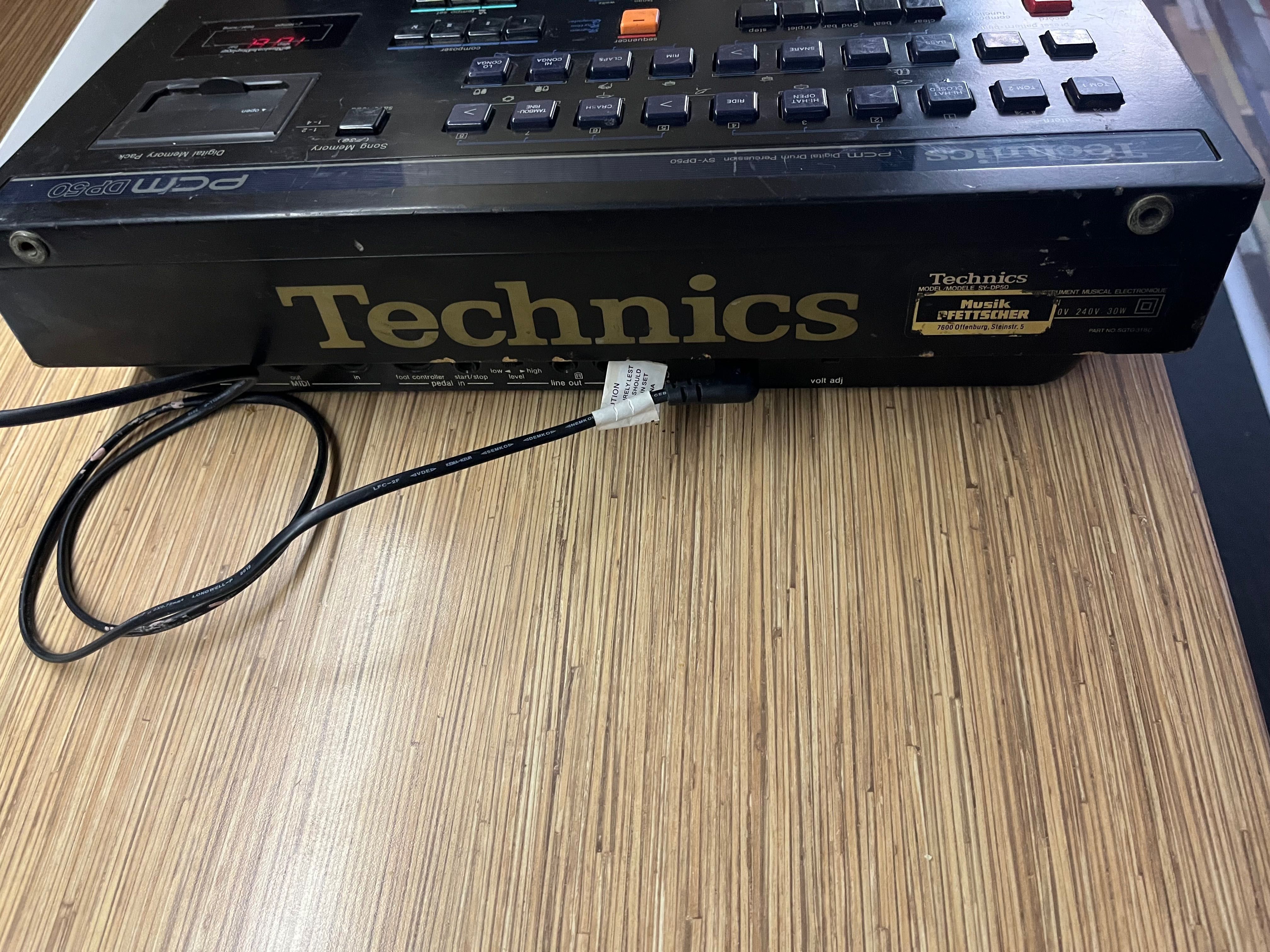 Technics sy dp 50 pcm dp 50