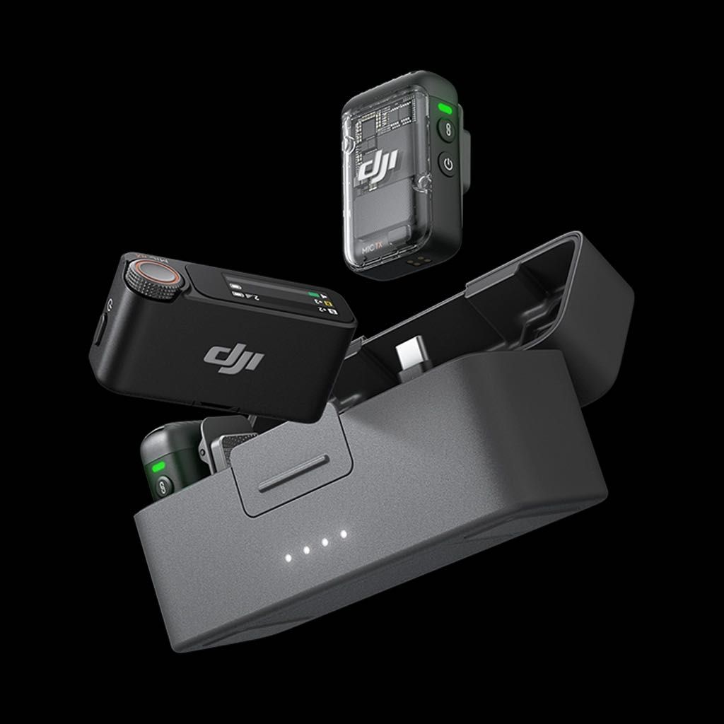 Новинка!!! Микрофон DJI Mic 2 (2 TX+ 1RX + Charging Case)/ Kaspi/Halyk