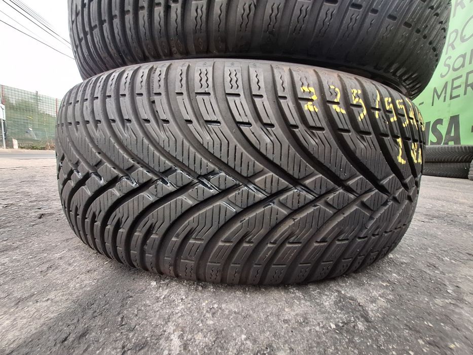 2 anvelope iarna 225/55r16 Kleber Montaj Gratuit