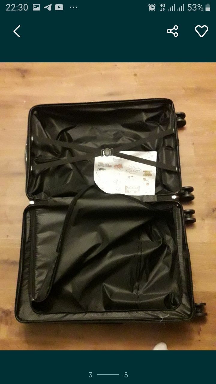 Новый чемодан новый