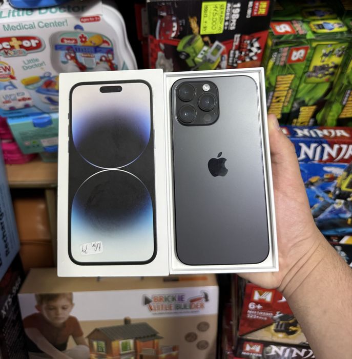 Iphone 14 Pro Max Ideall 256gb Dual sim usta kormagan yomkst 79 radnoy