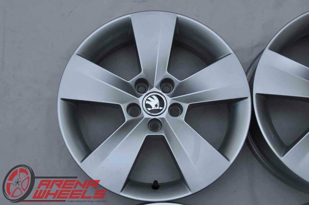 Jante Noi 16 inch Originale Skoda Scala Rapid Fabia Roomster R16 5x100
