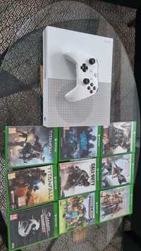 XBOX one S plus 9 jocuri