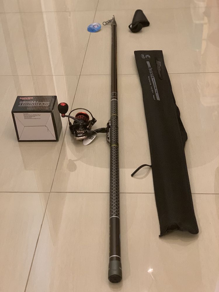 Combo Bolognesa Baracuda Intesa 6 m + Mulineta Baracuda Thunder 20