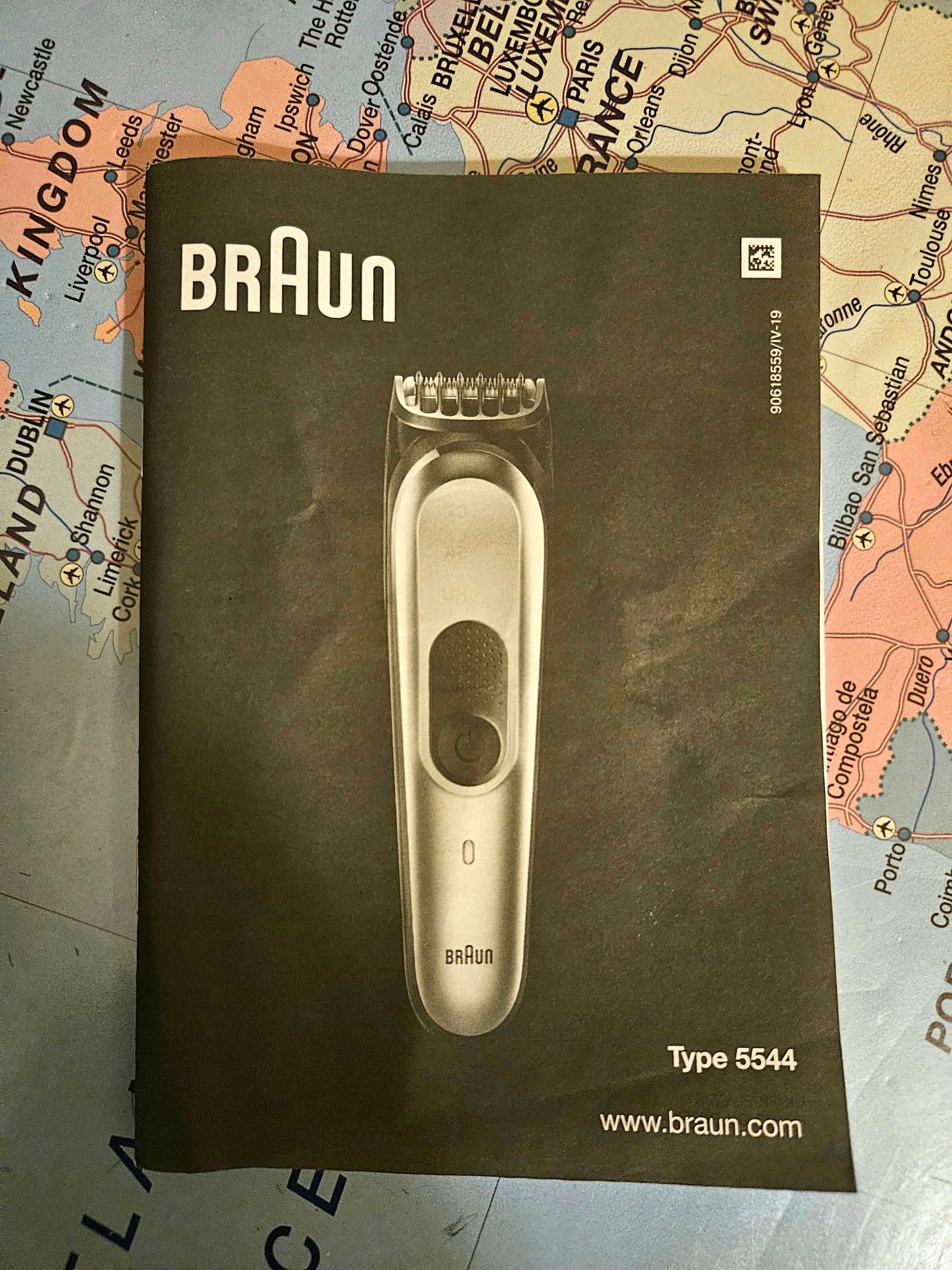 Braun тример машинка за постригване коса и тяло.