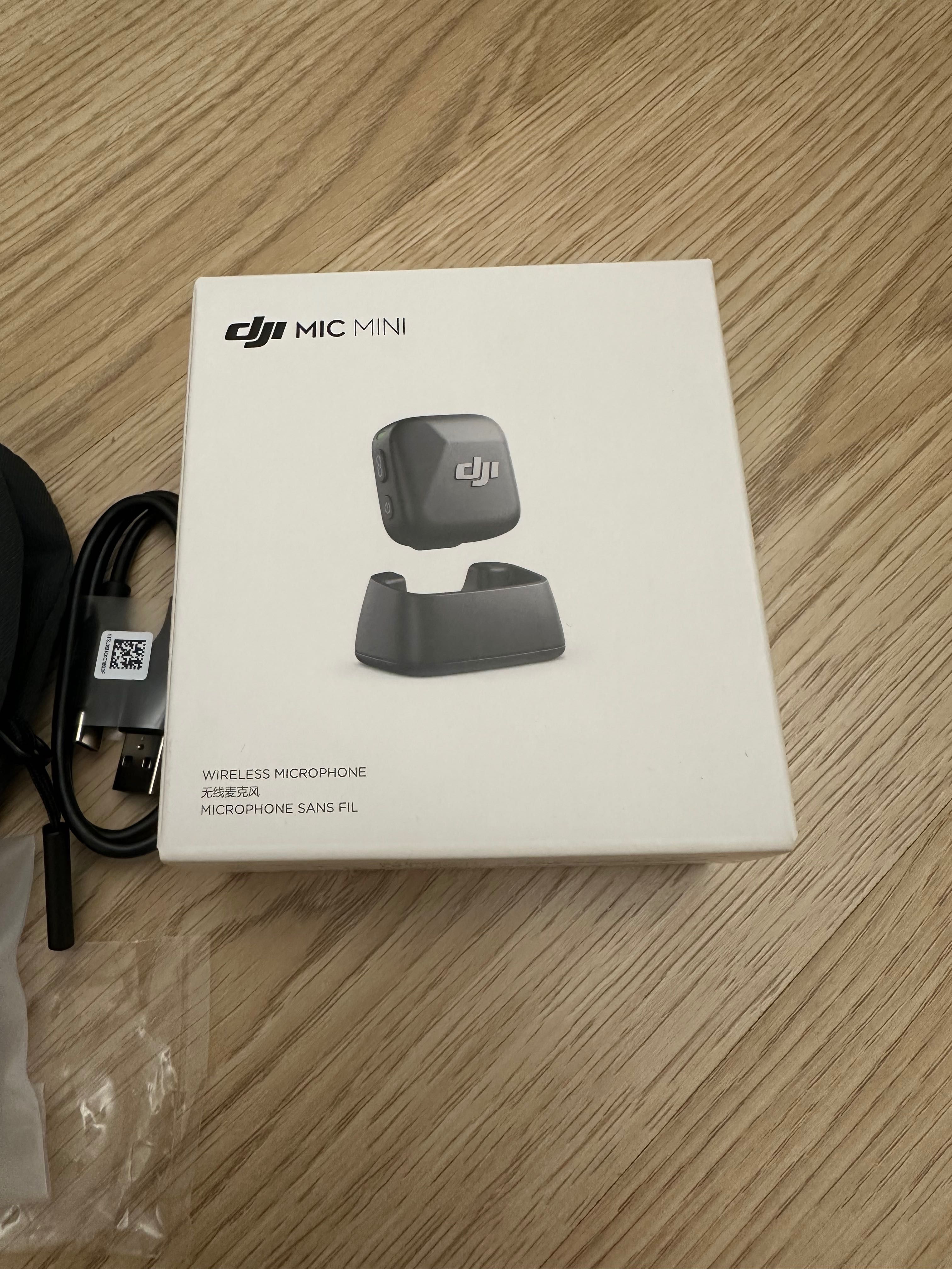 DJI Mic Mini микрофон