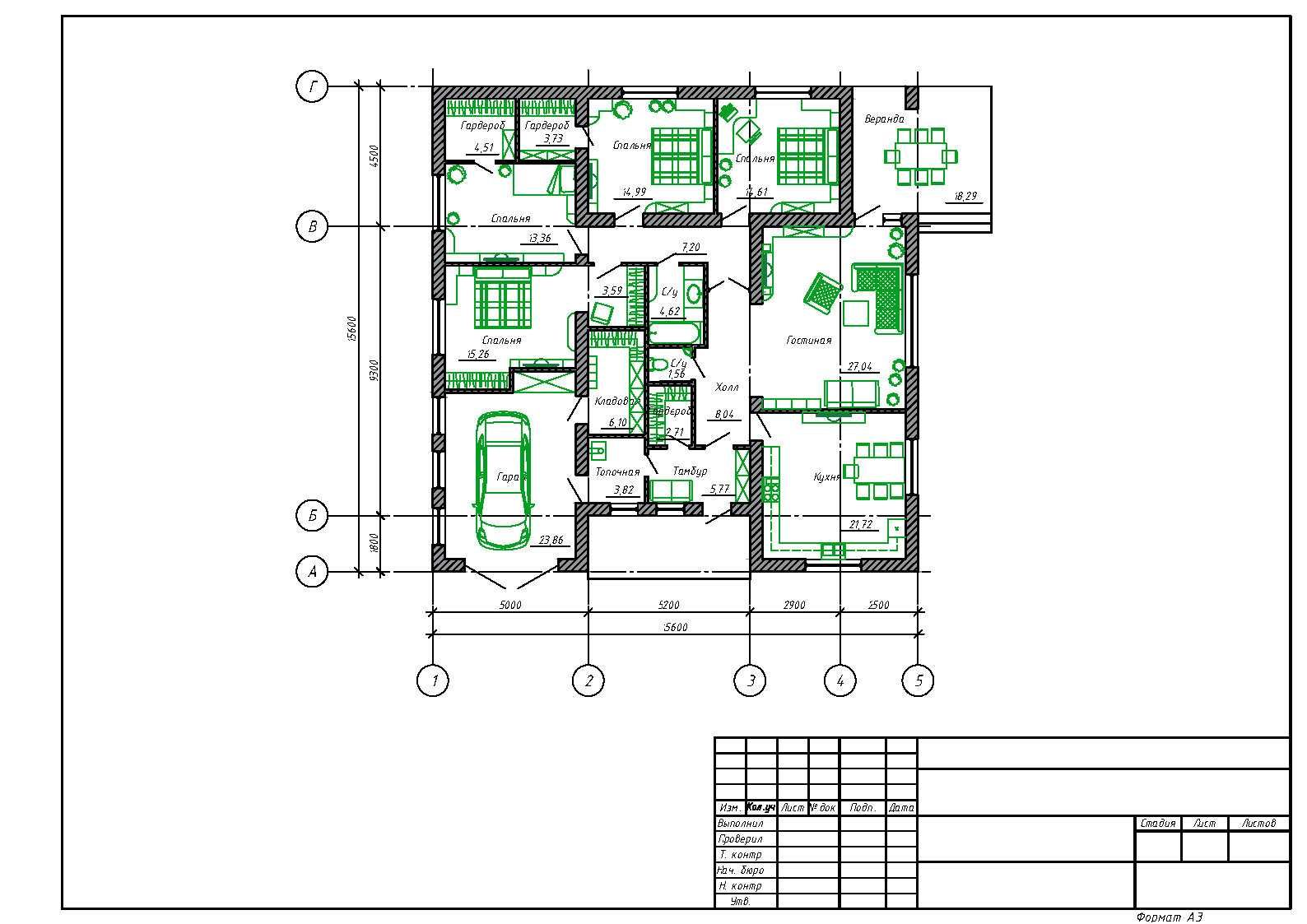 Чертежи проекты исполнительные схемы курсовые в AutoCAD и ArchiCAD