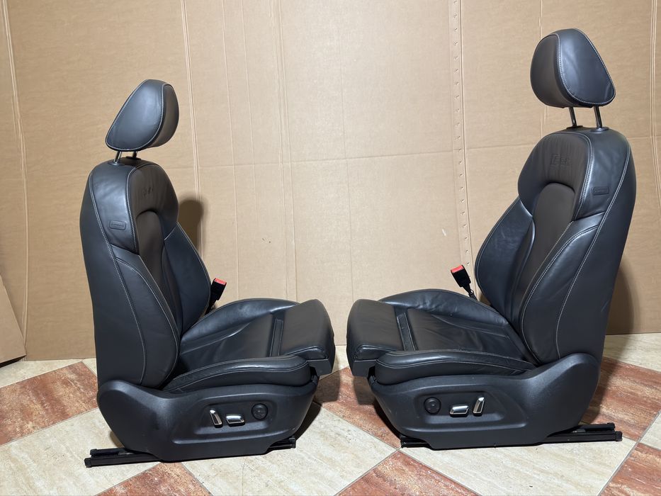 Interior Audi SQ5 Scaune Piele Neagra ( Memorie + Incalzire )