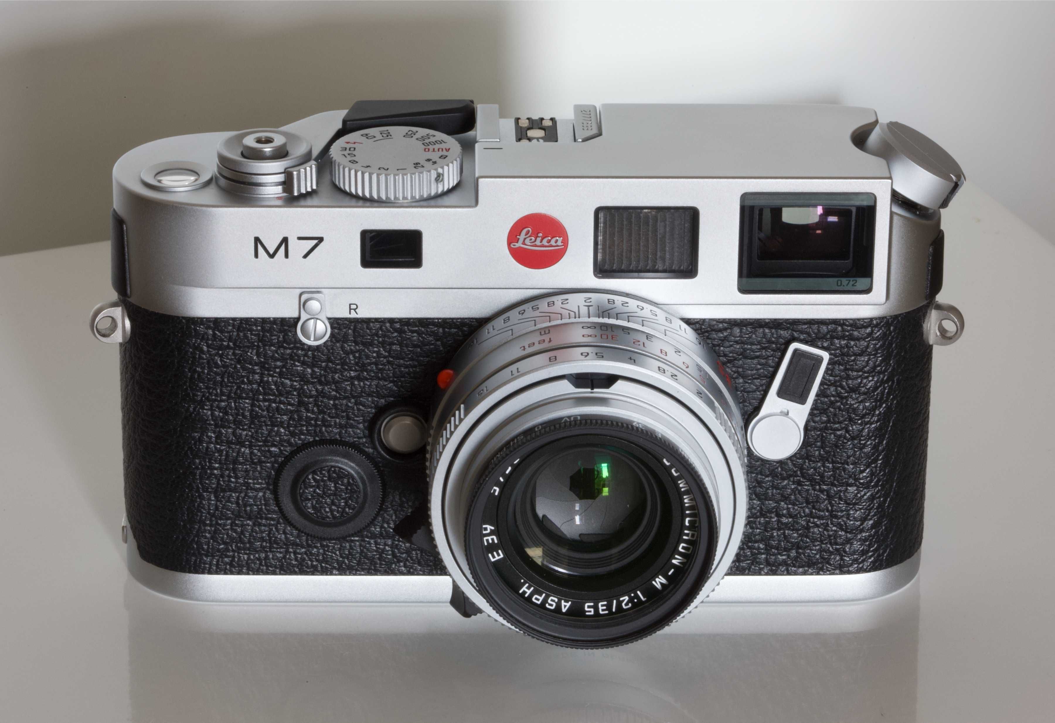 Leica M7 Chrome ,camera foto fara obiectiv, ca noua