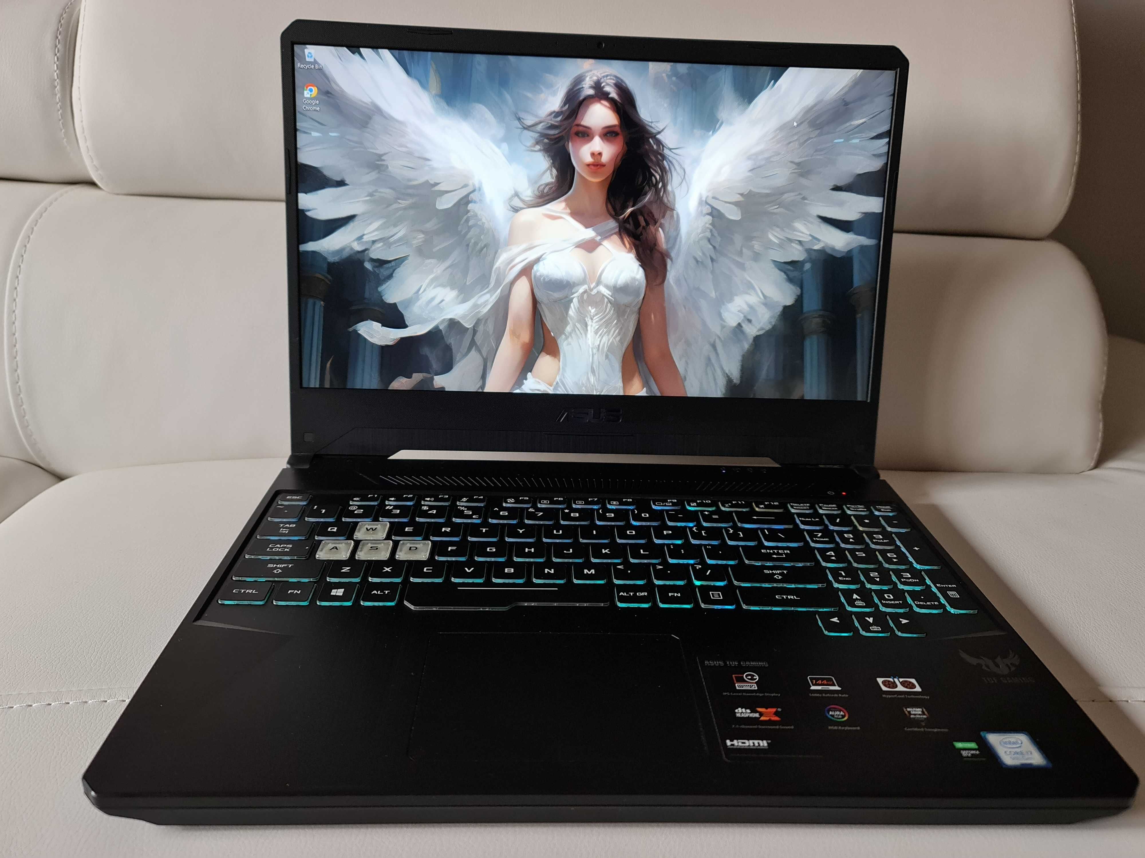 Laptop gaming Asus Tuf nou, intel core i7-9750H ,video GTX 1650