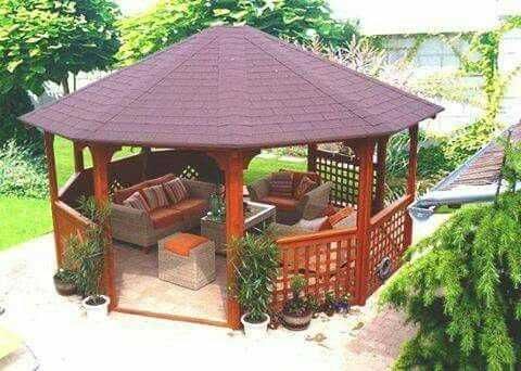 Foisoare, Terase, Case si Cabane stil A-Frame din structura de lemn