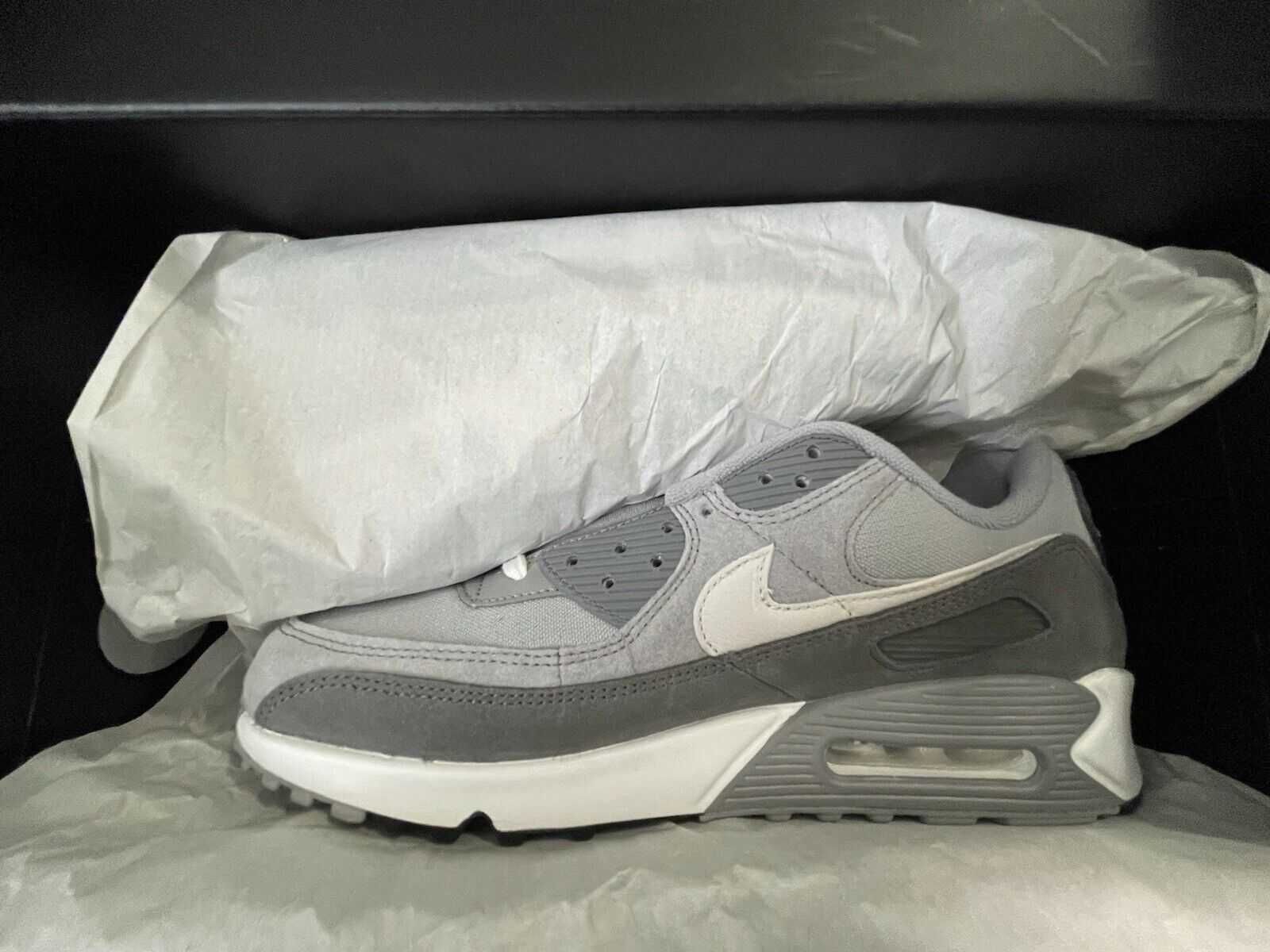 Nike Air Max 90 Light Smoke Grey / Найк Эйр Макс / Мужские кроссовки