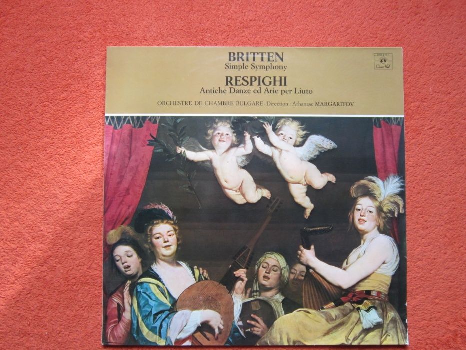 vinil rar Respighi Ancient Air&Dances for Lute/Britten-Simple Symphony