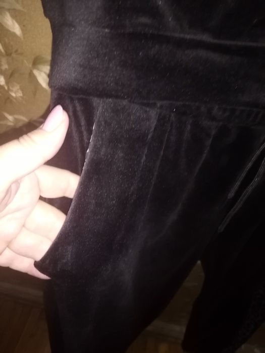 Женский велюровый костюм 54-56 размер