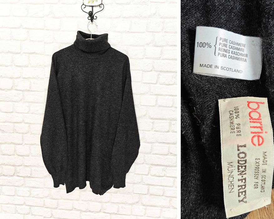 Barrie 100% Кашмирена дамска пуловер туника размер 42 / L - XL