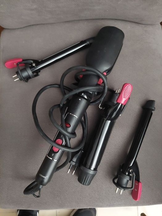 Продавам преса за коса с представки